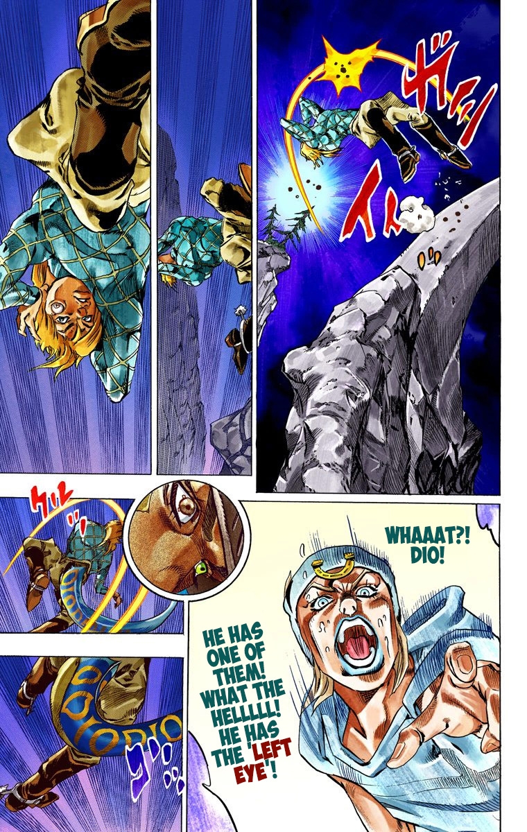 JoJo's Bizarre Adventure Steel Ball Run Colored Manga