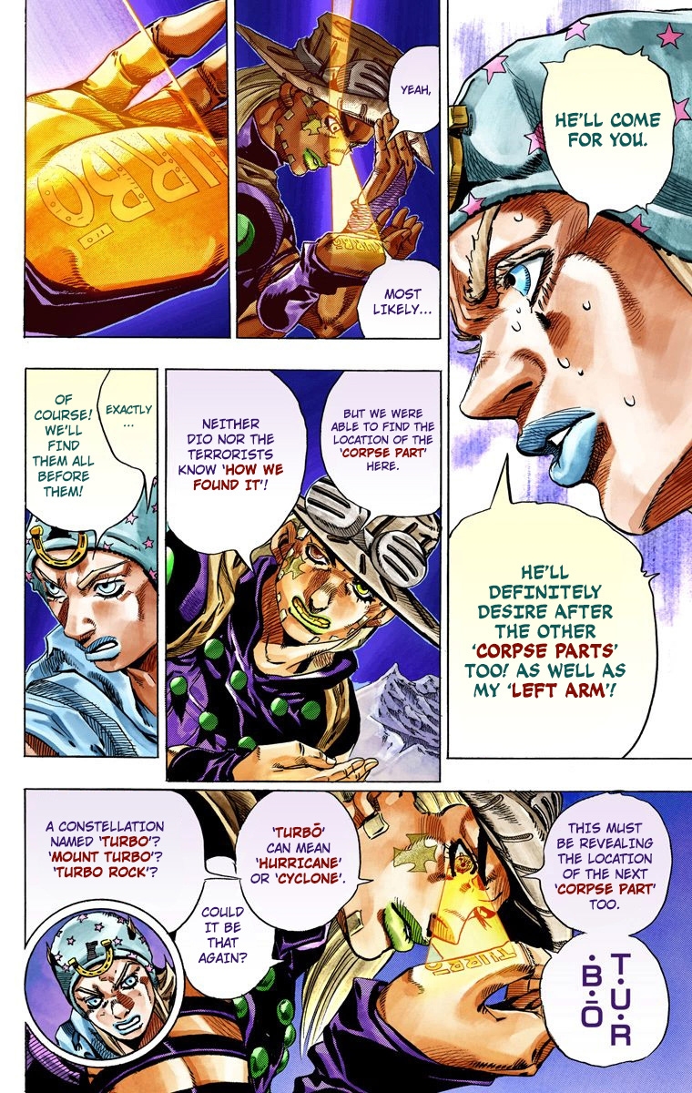 JoJo's Bizarre Adventure Steel Ball Run Colored Manga