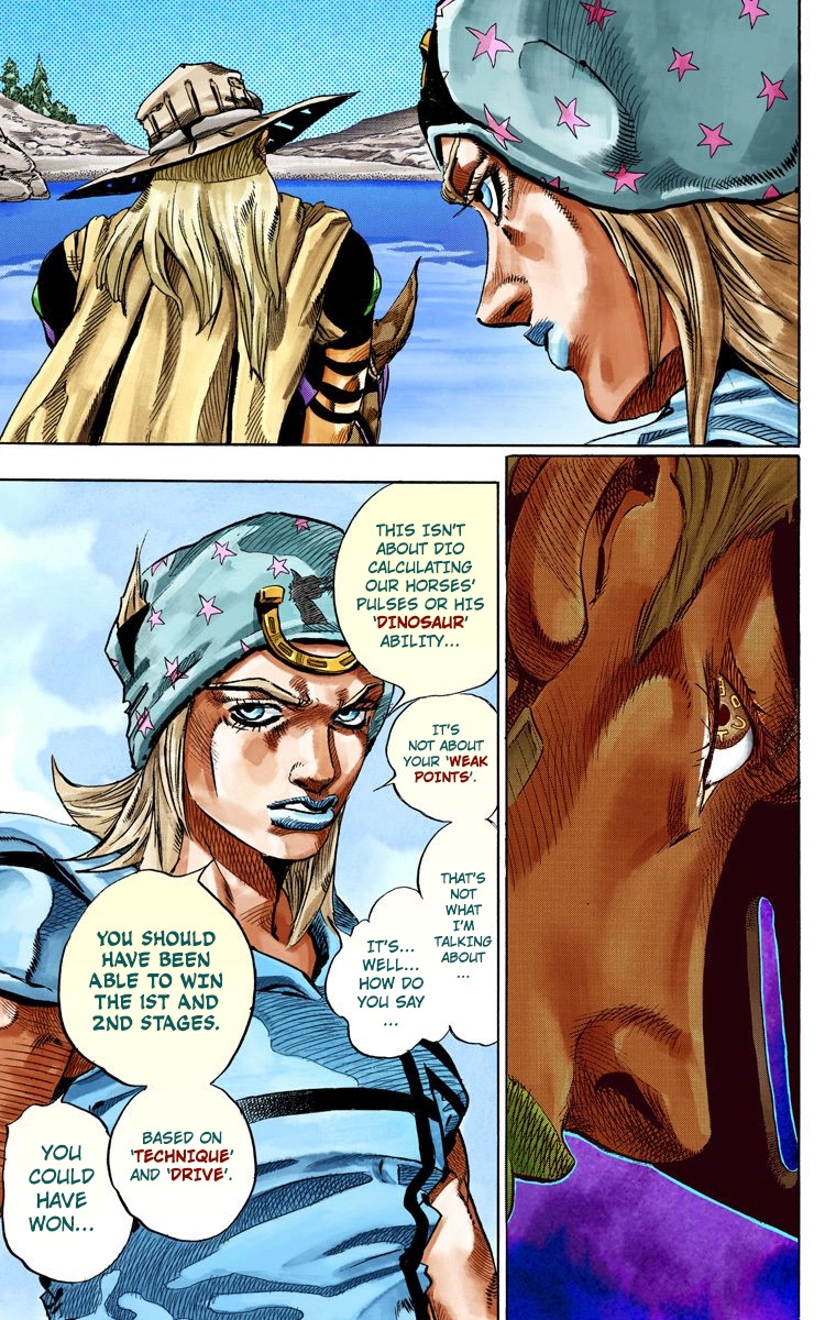 JoJo's Bizarre Adventure Steel Ball Run Colored Manga