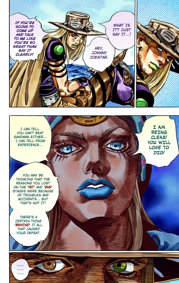 JoJo's Bizarre Adventure Steel Ball Run Colored Manga