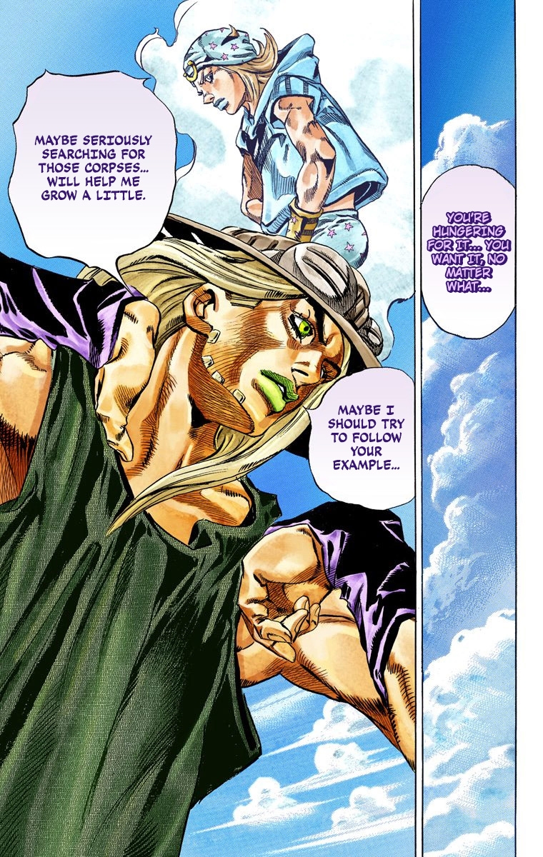 JoJo's Bizarre Adventure Steel Ball Run Colored Manga
