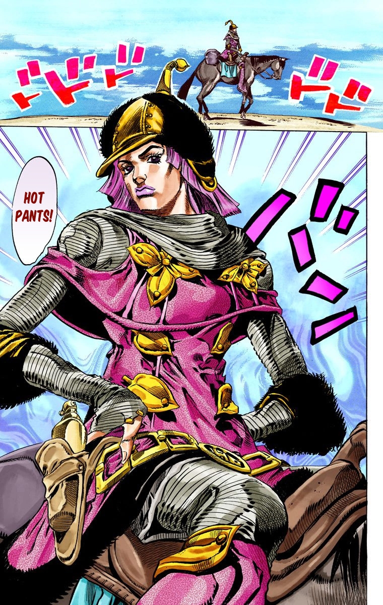 JoJo's Bizarre Adventure Steel Ball Run Colored Manga