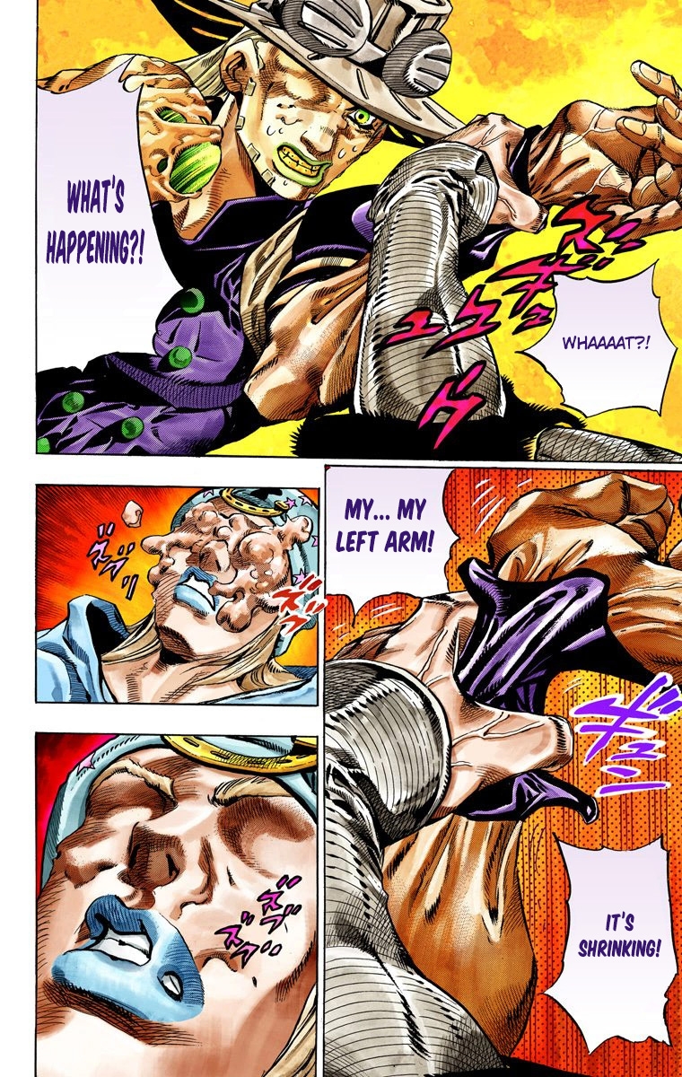 JoJo's Bizarre Adventure Steel Ball Run Colored Manga