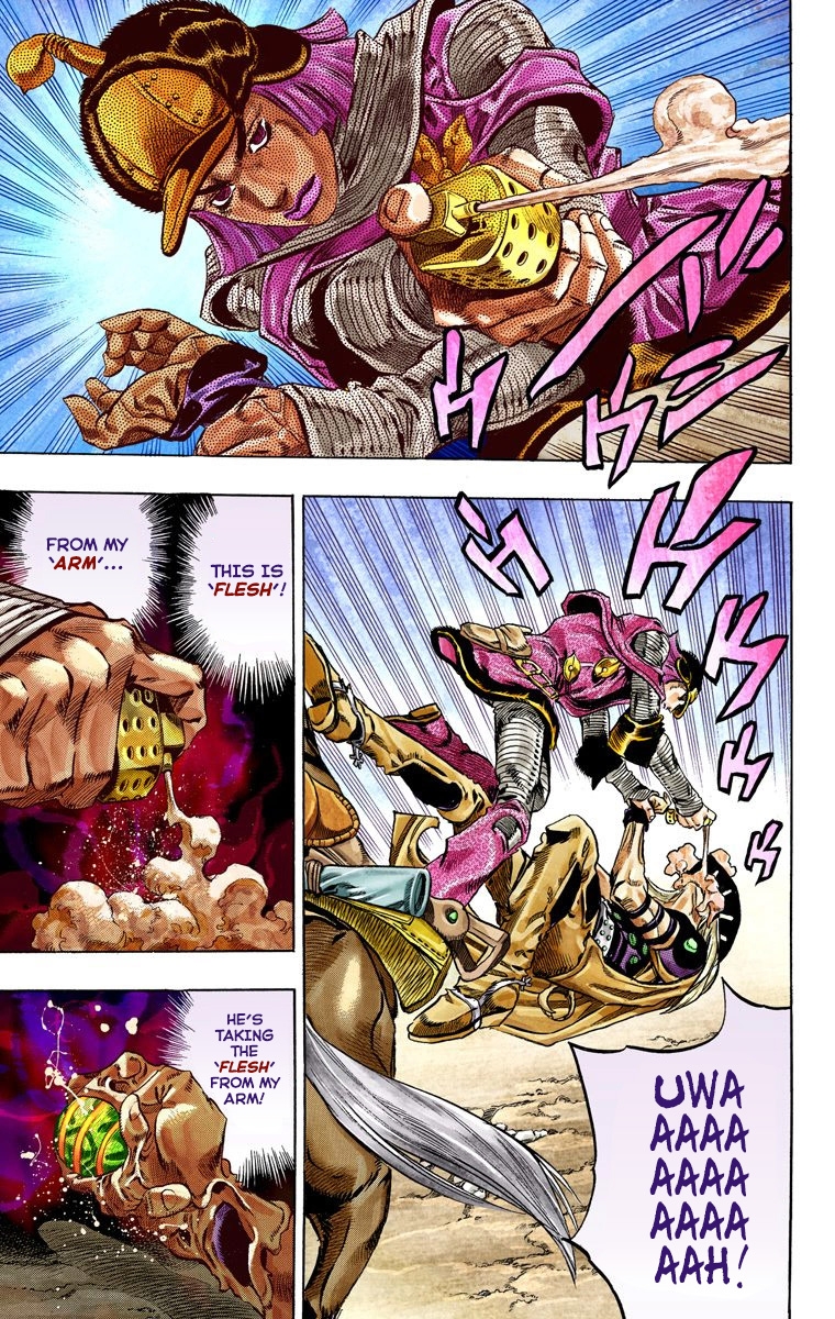 JoJo's Bizarre Adventure Steel Ball Run Colored Manga