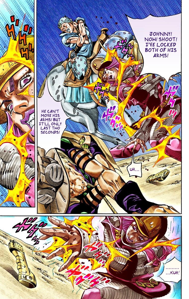 JoJo's Bizarre Adventure Steel Ball Run Colored Manga