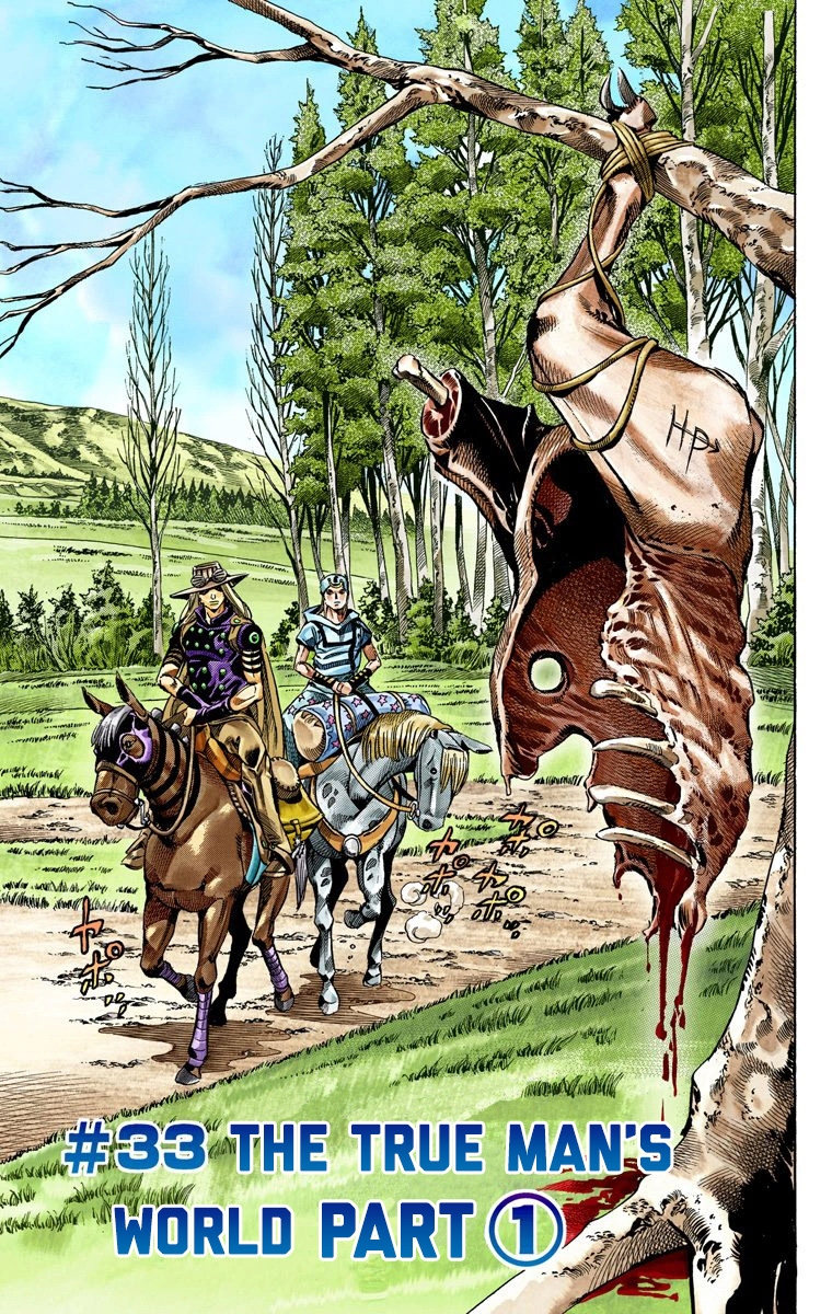 JoJo's Bizarre Adventure Steel Ball Run Colored Manga