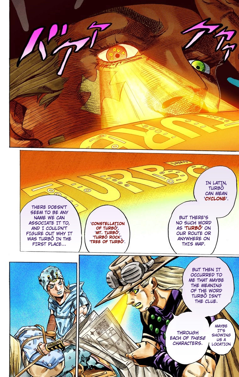 JoJo's Bizarre Adventure Steel Ball Run Colored Manga