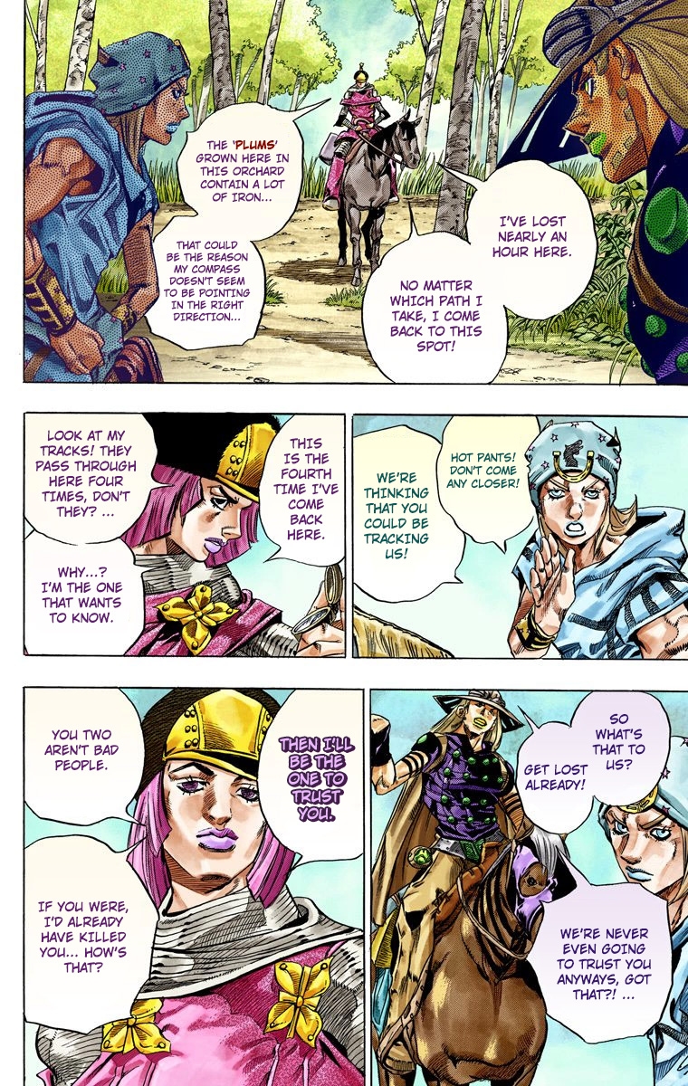JoJo's Bizarre Adventure Steel Ball Run Colored Manga