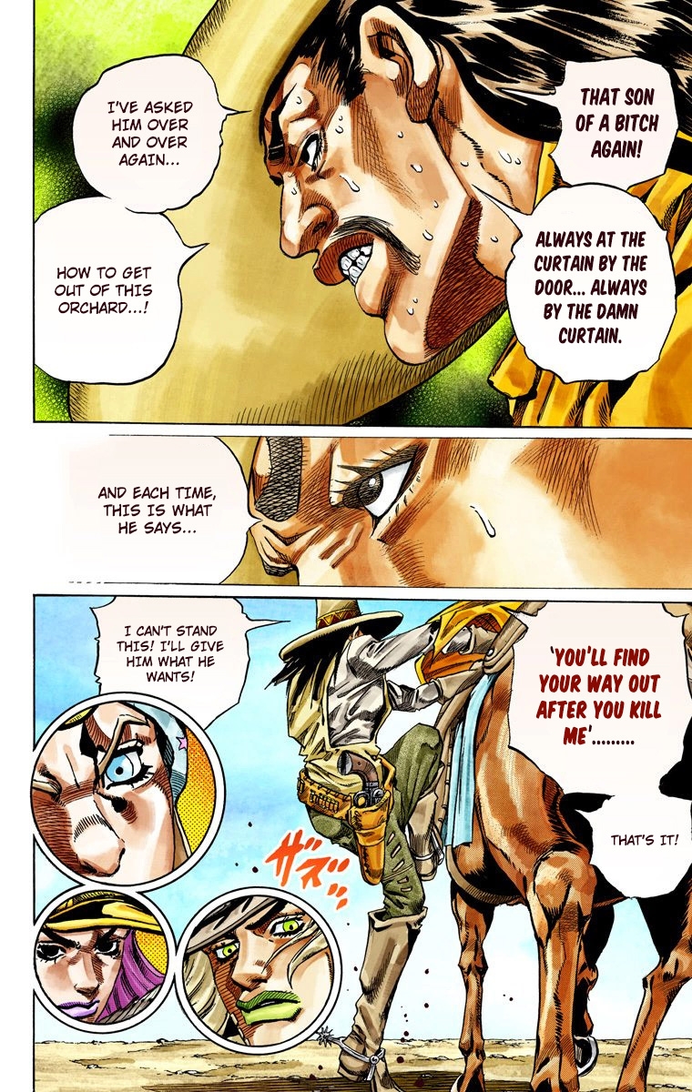 JoJo's Bizarre Adventure Steel Ball Run Colored Manga