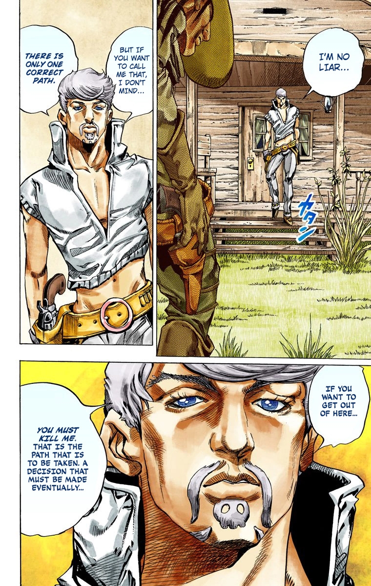 JoJo's Bizarre Adventure Steel Ball Run Colored Manga