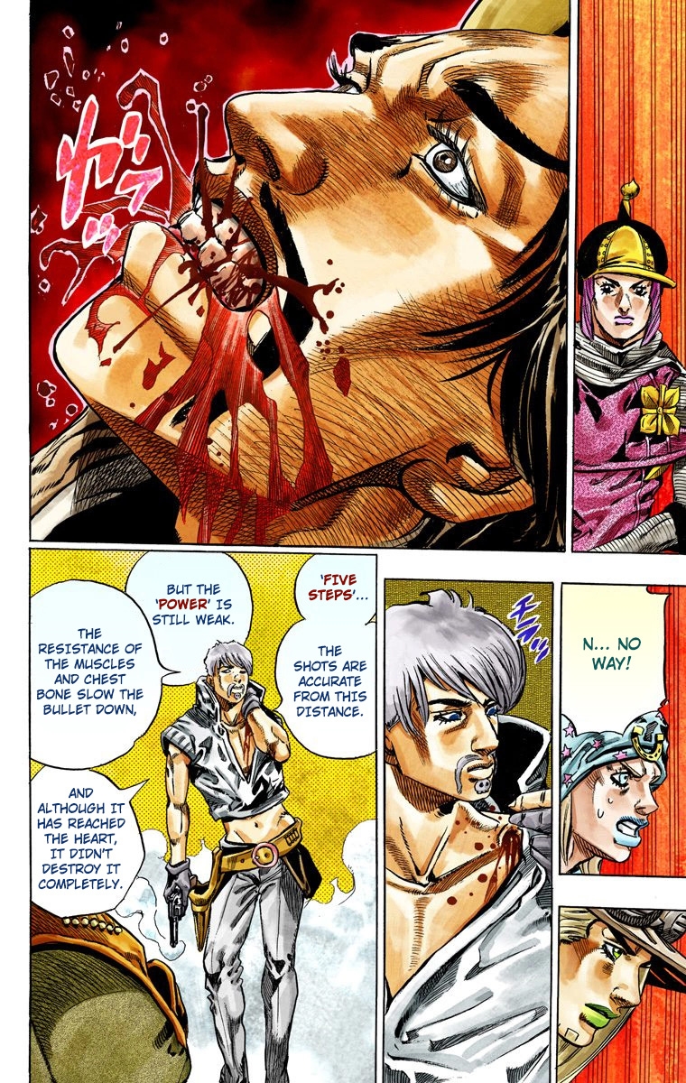 JoJo's Bizarre Adventure Steel Ball Run Colored Manga