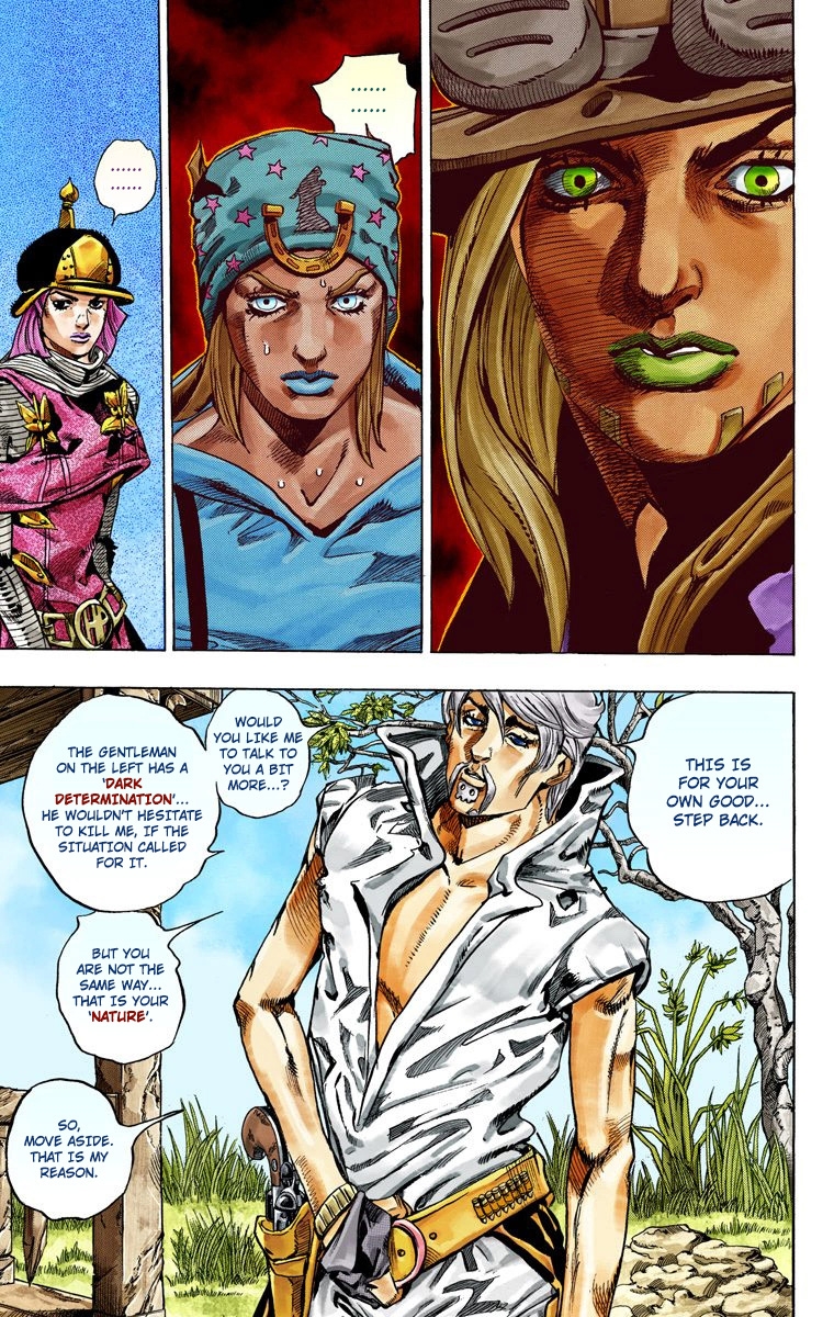 JoJo's Bizarre Adventure Steel Ball Run Colored Manga