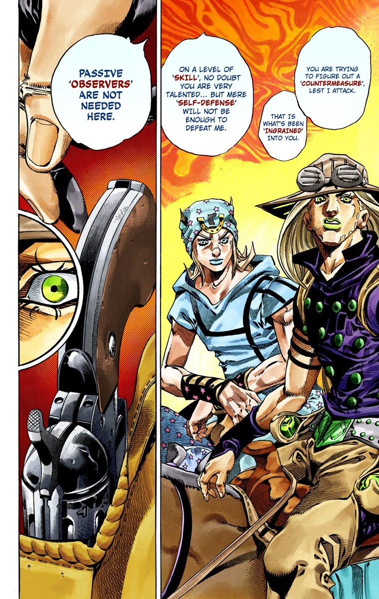 JoJo's Bizarre Adventure Steel Ball Run Colored Manga