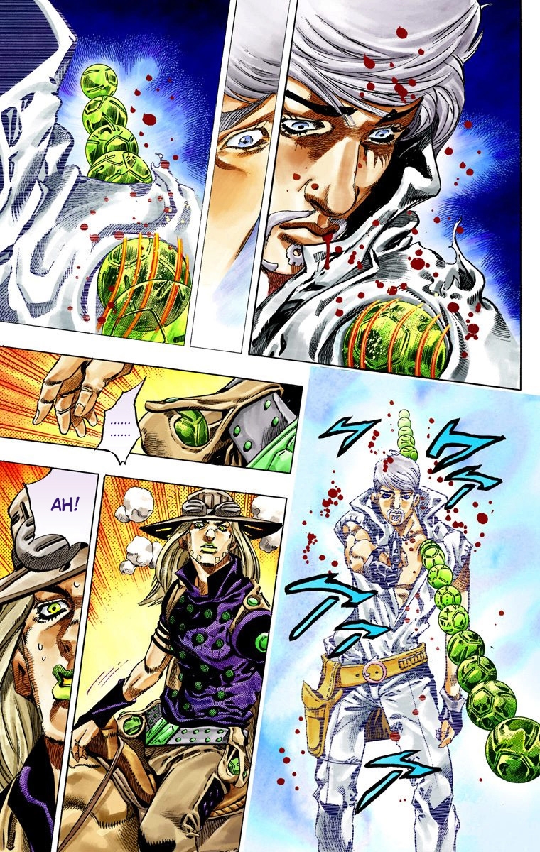 JoJo's Bizarre Adventure Steel Ball Run Colored Manga