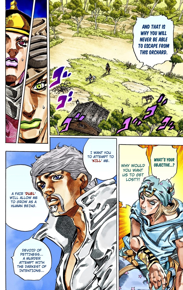 JoJo's Bizarre Adventure Steel Ball Run Colored Manga
