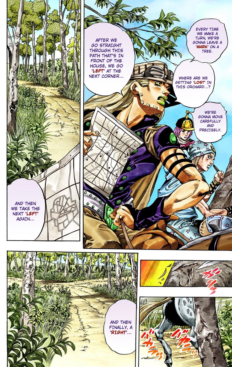 JoJo's Bizarre Adventure Steel Ball Run Colored Manga