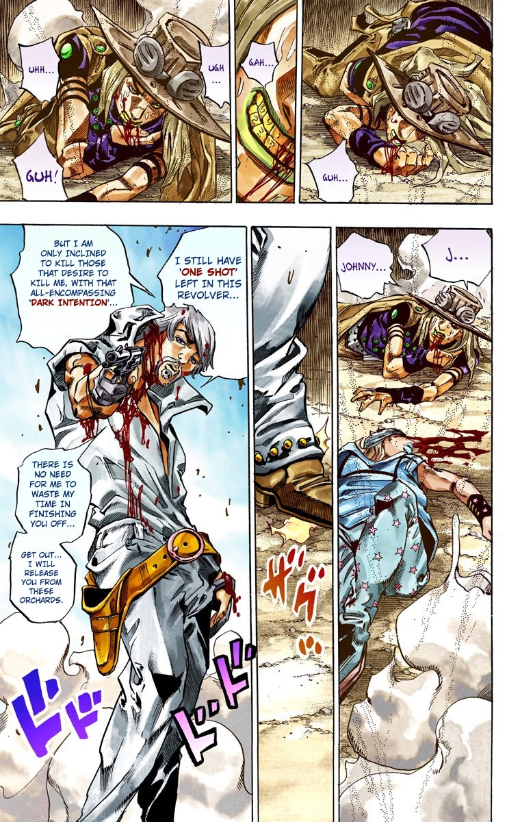 JoJo's Bizarre Adventure Steel Ball Run Colored Manga