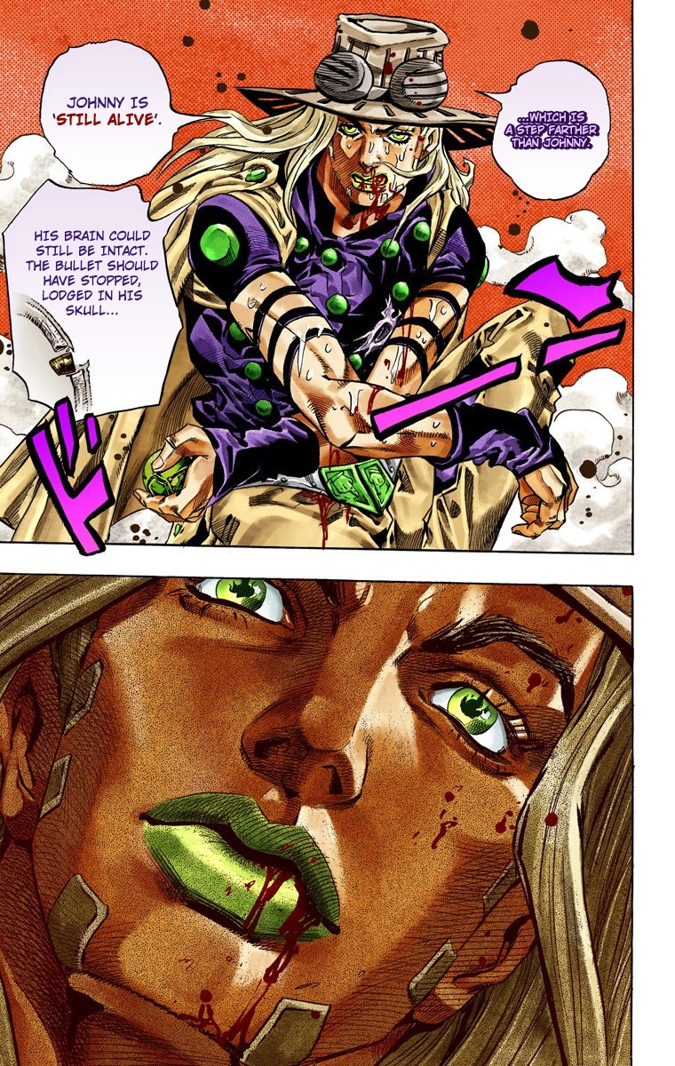 JoJo's Bizarre Adventure Steel Ball Run Colored Manga