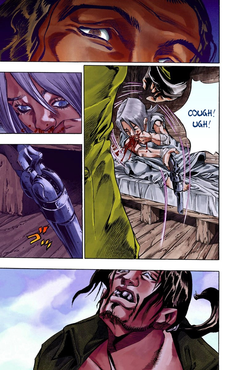 JoJo's Bizarre Adventure Steel Ball Run Colored Manga