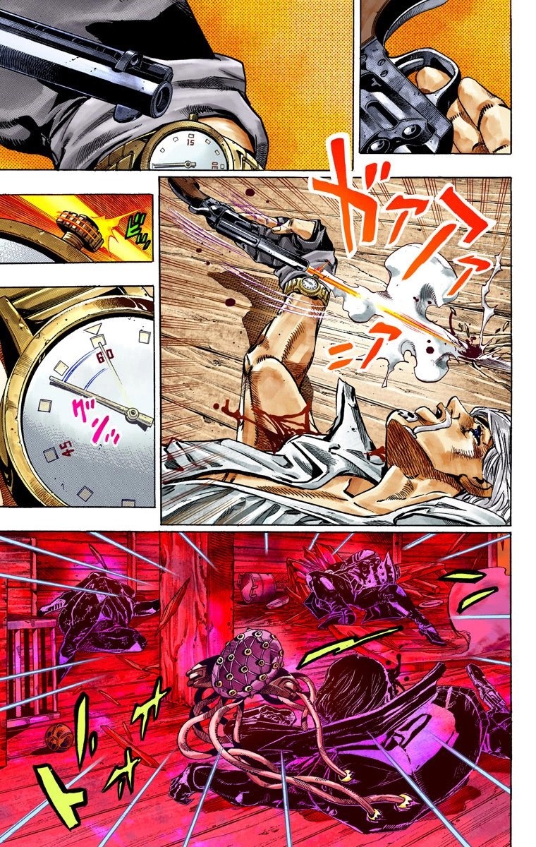 JoJo's Bizarre Adventure Steel Ball Run Colored Manga