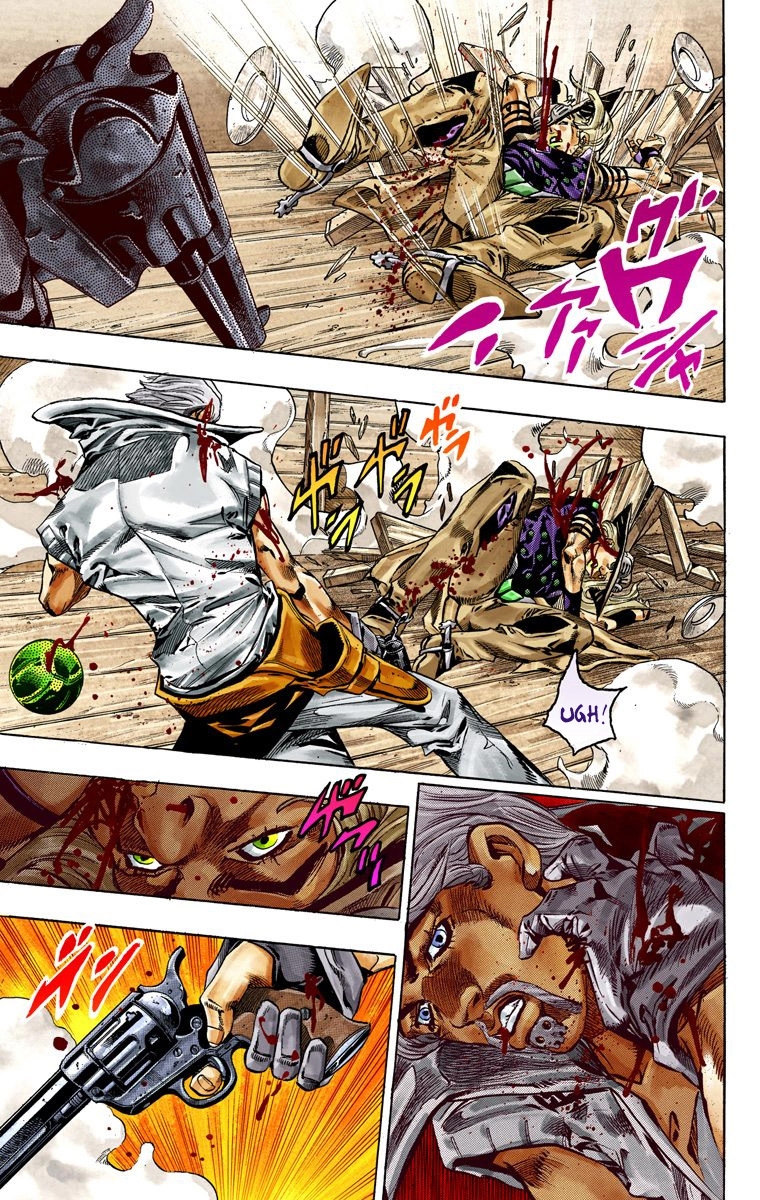 JoJo's Bizarre Adventure Steel Ball Run Colored Manga