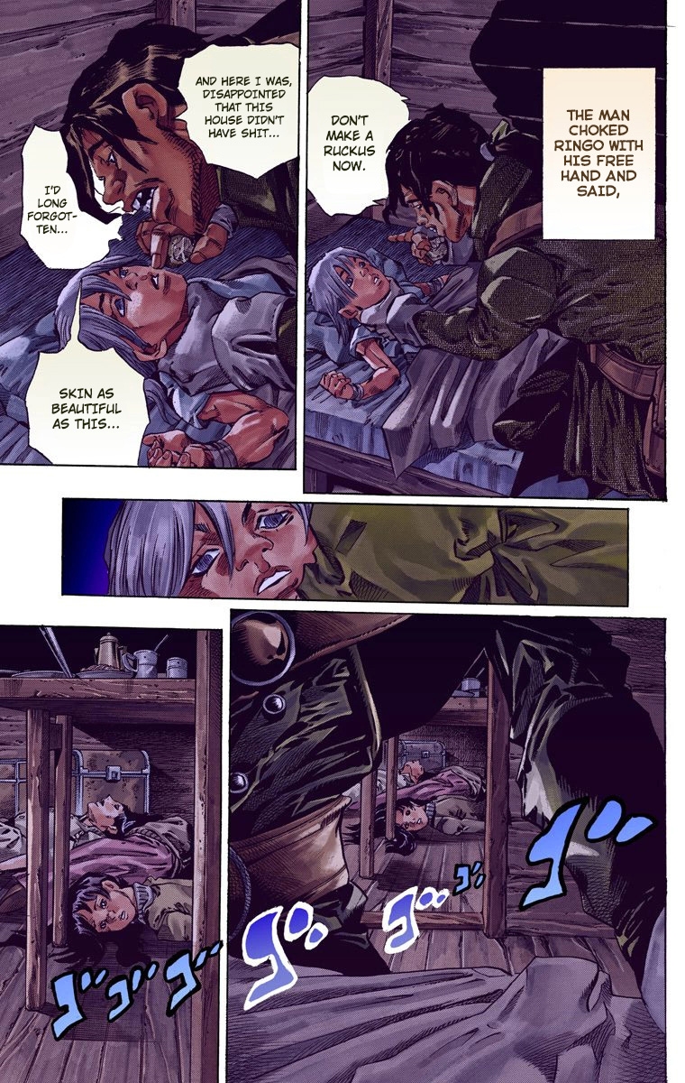 JoJo's Bizarre Adventure Steel Ball Run Colored Manga