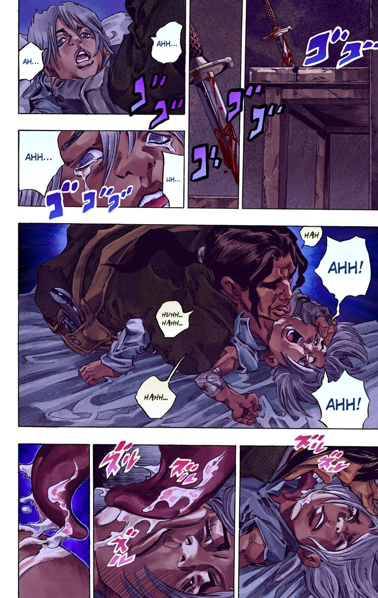 JoJo's Bizarre Adventure Steel Ball Run Colored Manga