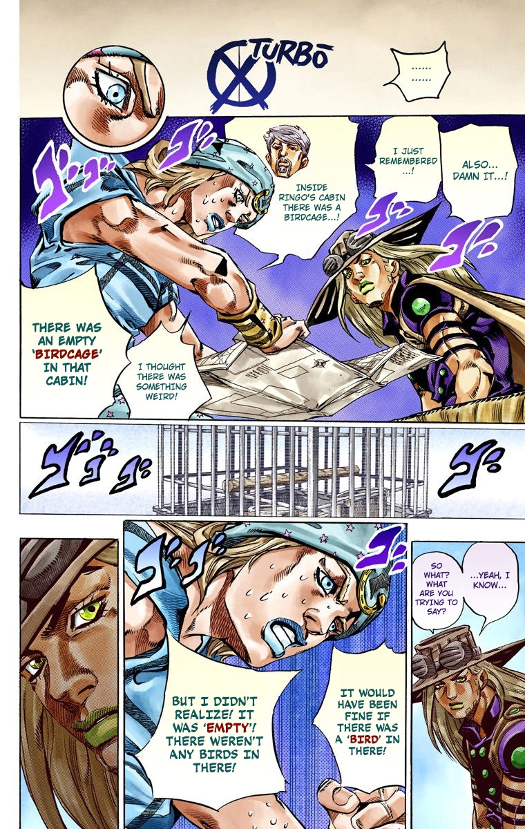JoJo's Bizarre Adventure Steel Ball Run Colored Manga