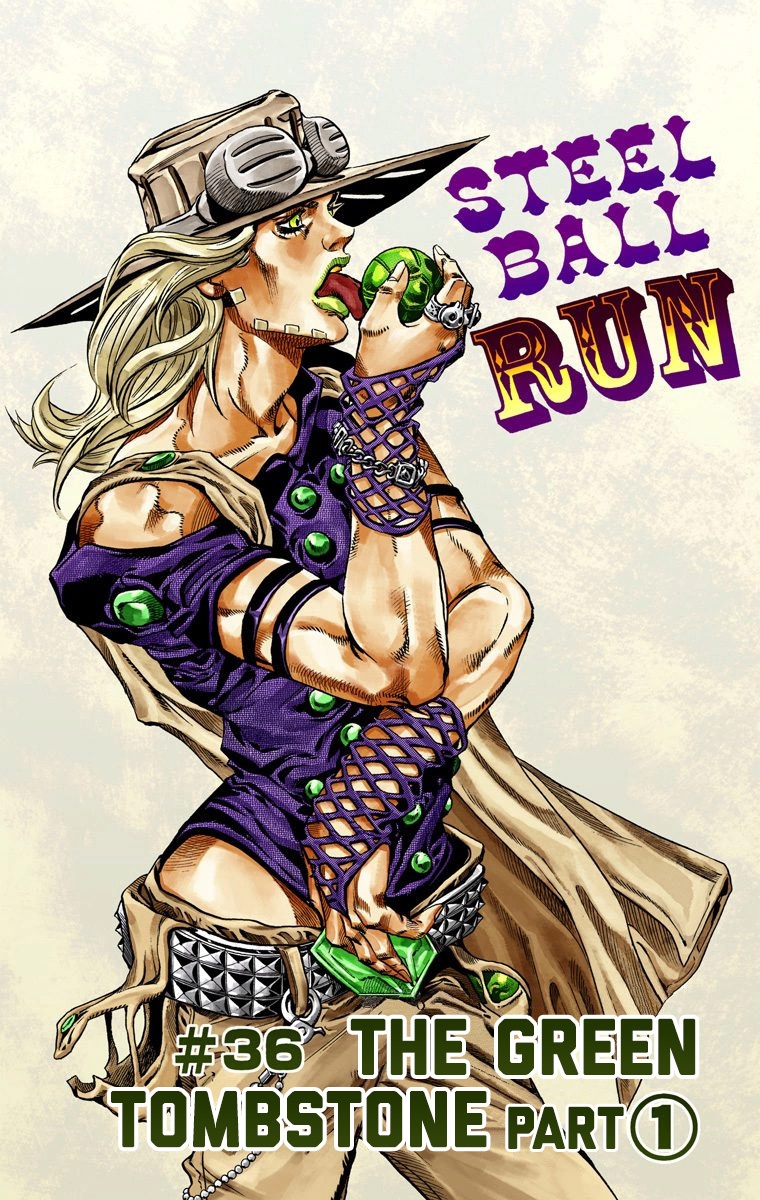 JoJo's Bizarre Adventure Steel Ball Run Colored Manga