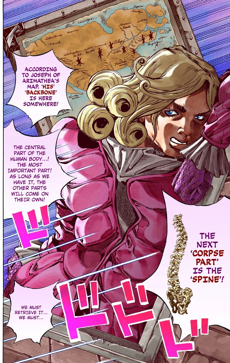 JoJo's Bizarre Adventure Steel Ball Run Colored Manga