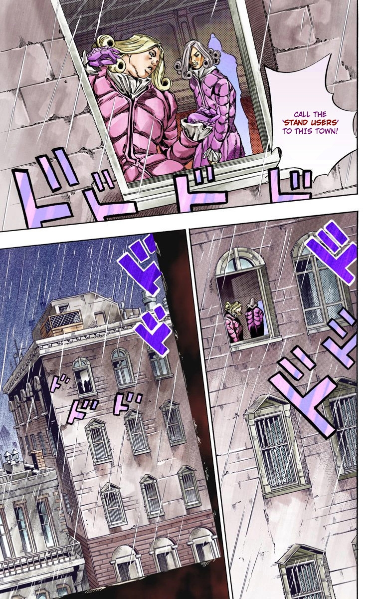JoJo's Bizarre Adventure Steel Ball Run Colored Manga