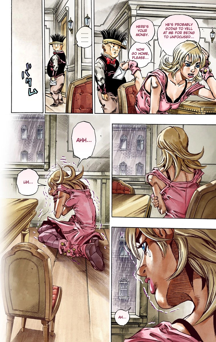 JoJo's Bizarre Adventure Steel Ball Run Colored Manga
