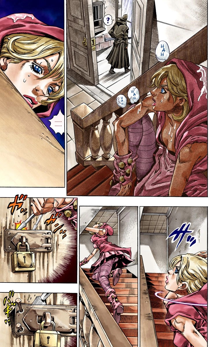 JoJo's Bizarre Adventure Steel Ball Run Colored Manga