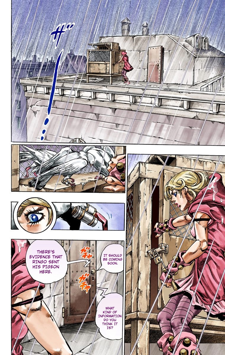 JoJo's Bizarre Adventure Steel Ball Run Colored Manga