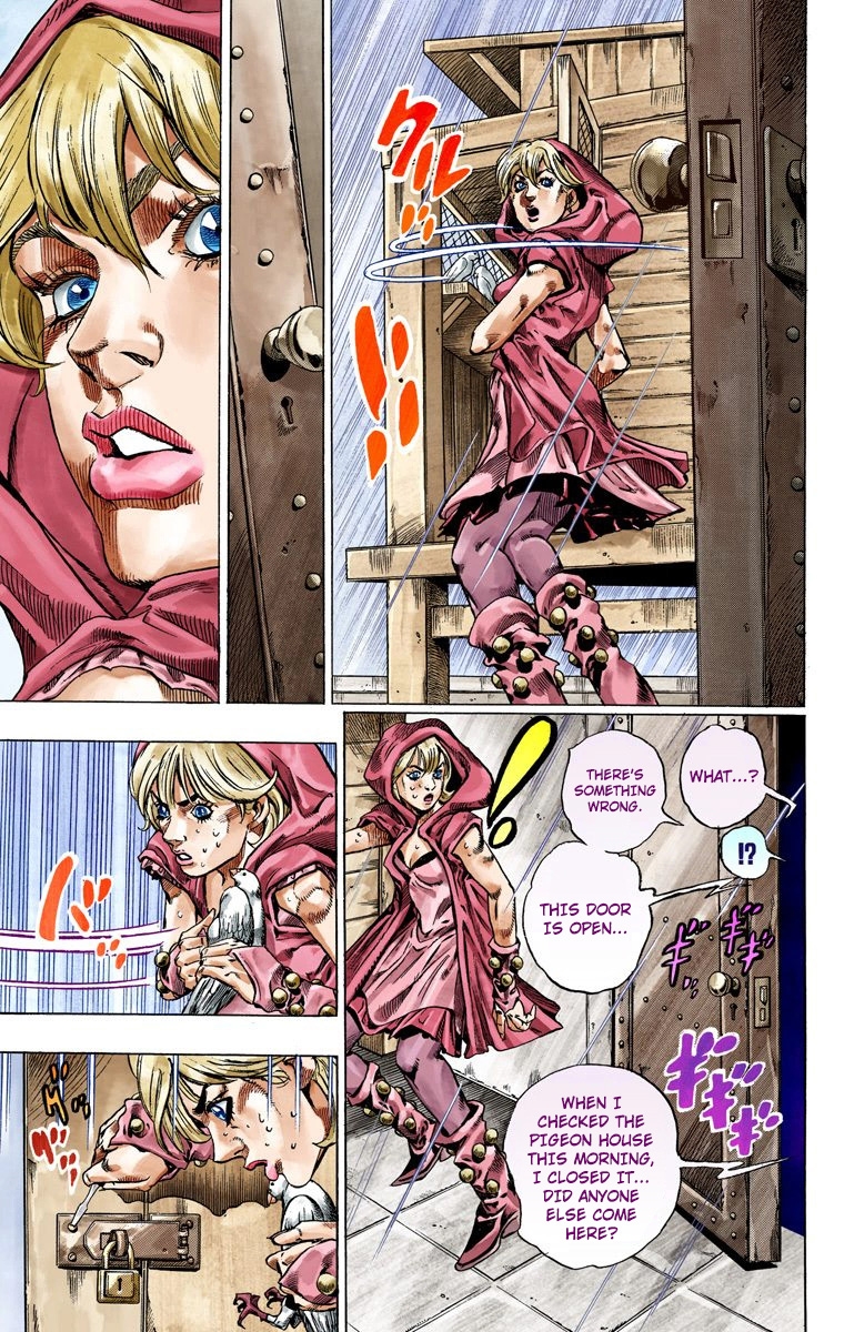 JoJo's Bizarre Adventure Steel Ball Run Colored Manga