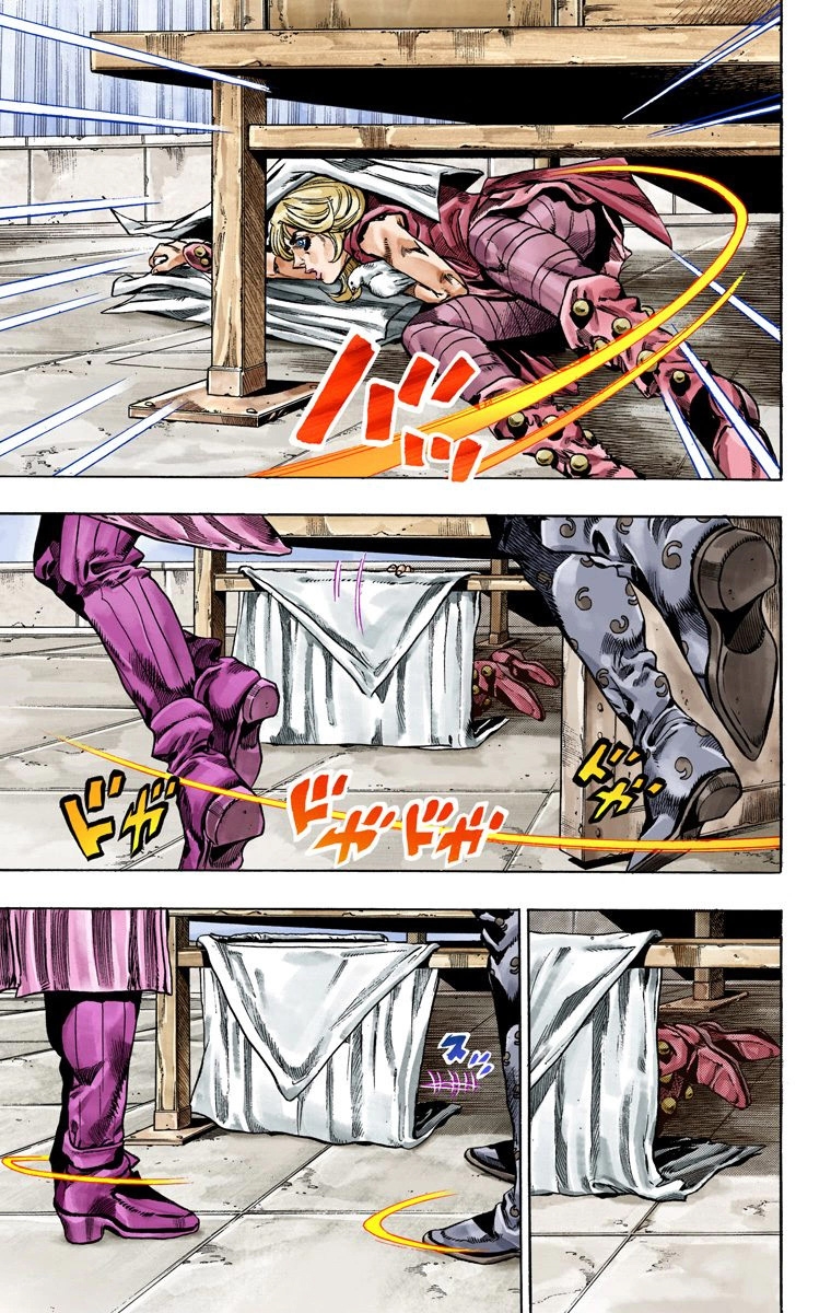 JoJo's Bizarre Adventure Steel Ball Run Colored Manga