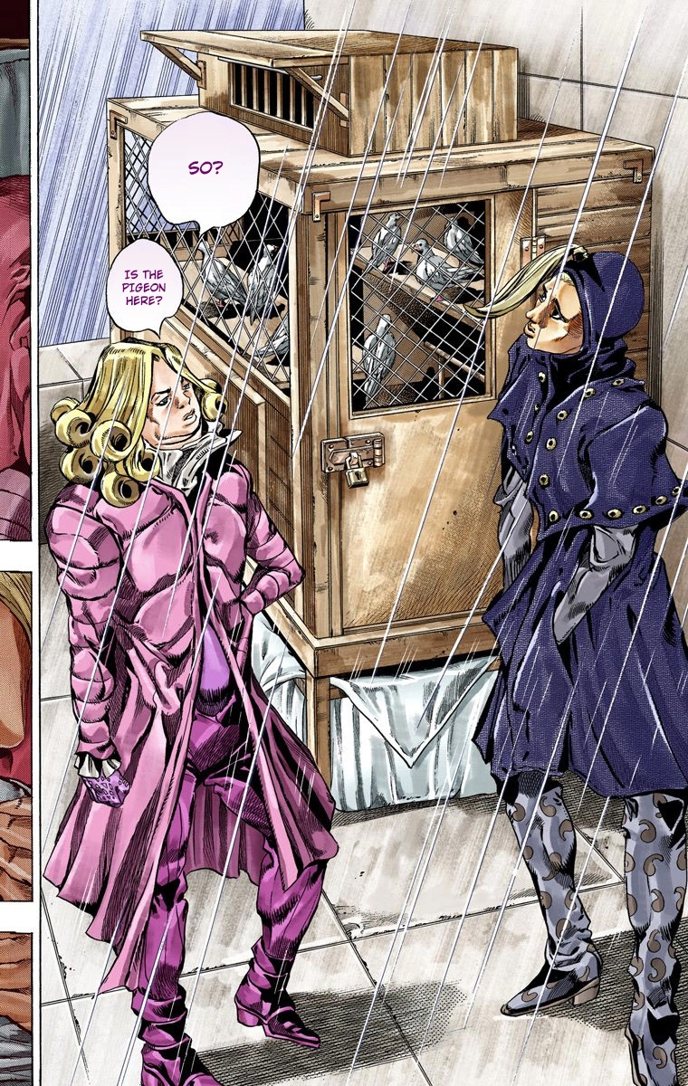 JoJo's Bizarre Adventure Steel Ball Run Colored Manga