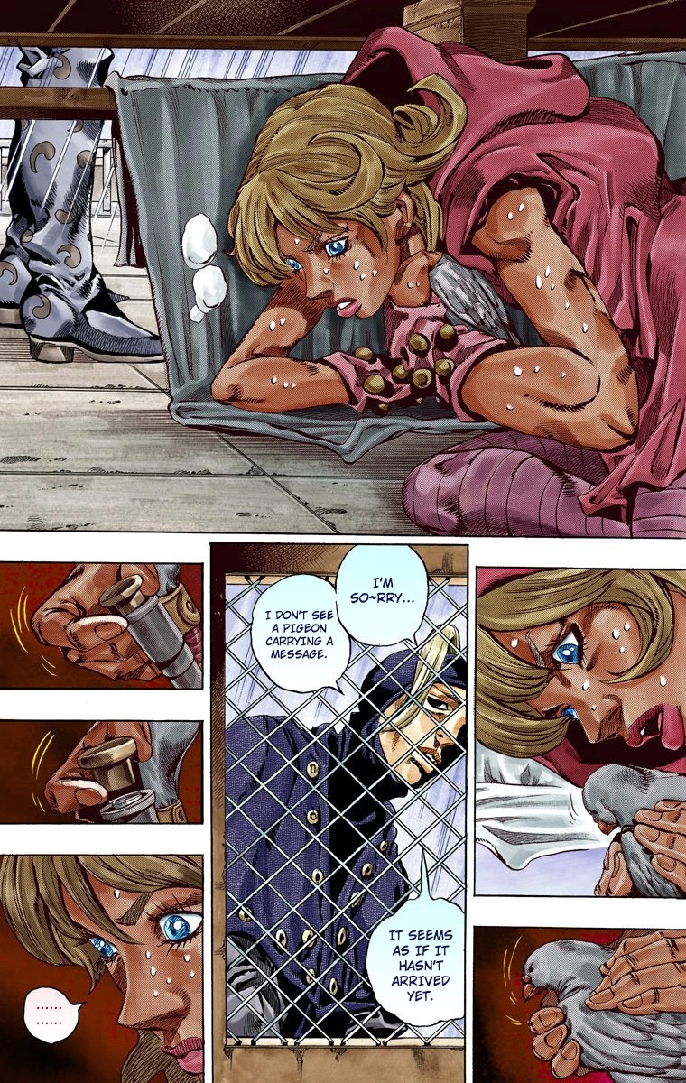 JoJo's Bizarre Adventure Steel Ball Run Colored Manga