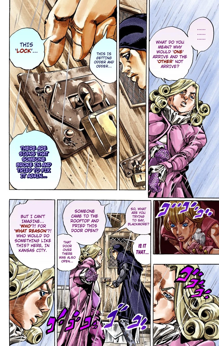 JoJo's Bizarre Adventure Steel Ball Run Colored Manga