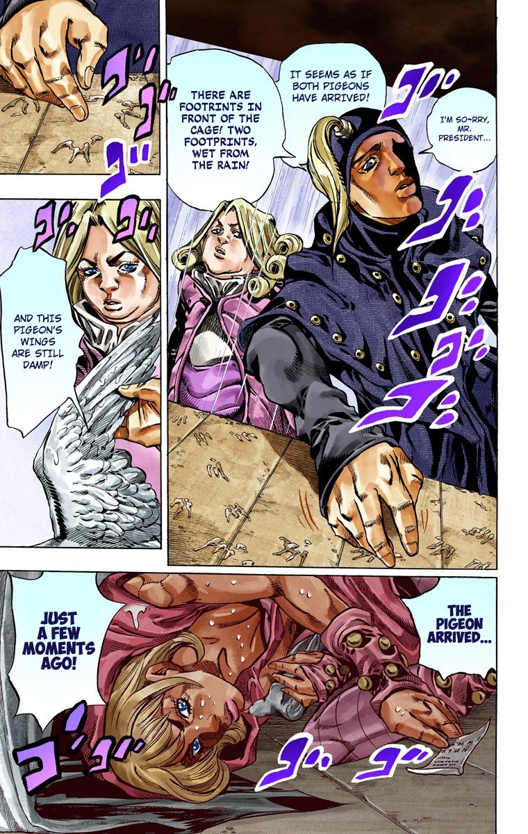 JoJo's Bizarre Adventure Steel Ball Run Colored Manga