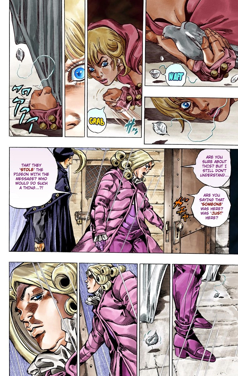 JoJo's Bizarre Adventure Steel Ball Run Colored Manga