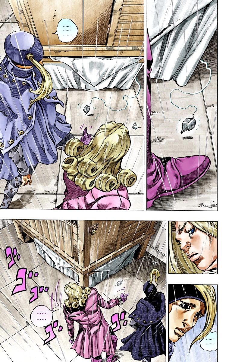 JoJo's Bizarre Adventure Steel Ball Run Colored Manga