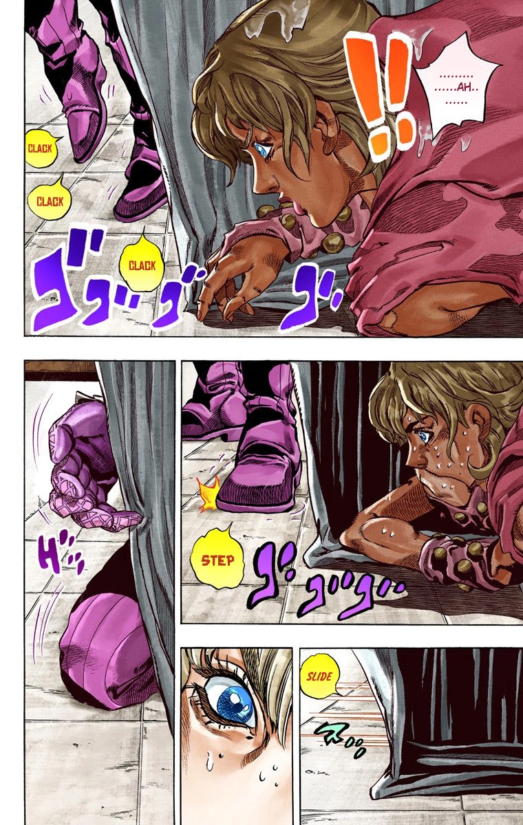 JoJo's Bizarre Adventure Steel Ball Run Colored Manga