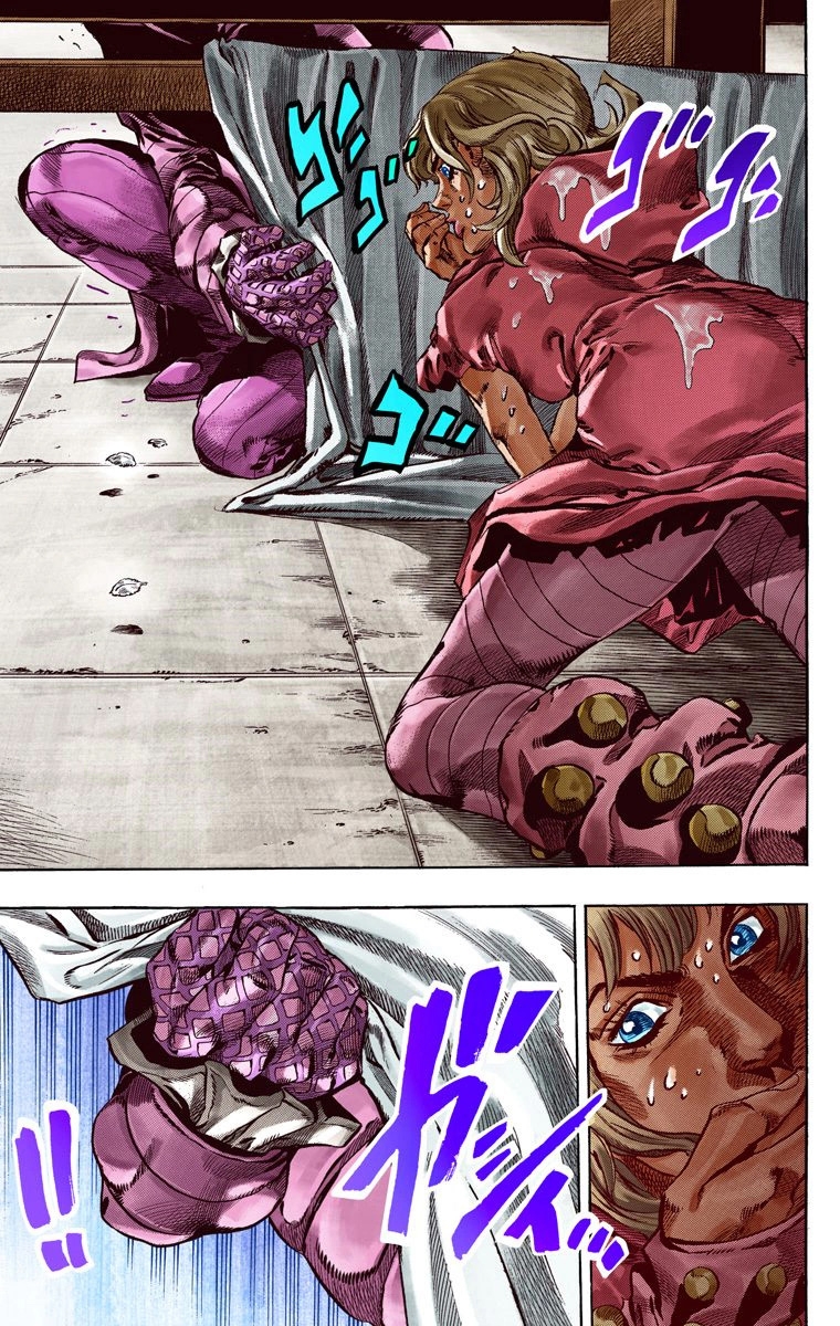 JoJo's Bizarre Adventure Steel Ball Run Colored Manga