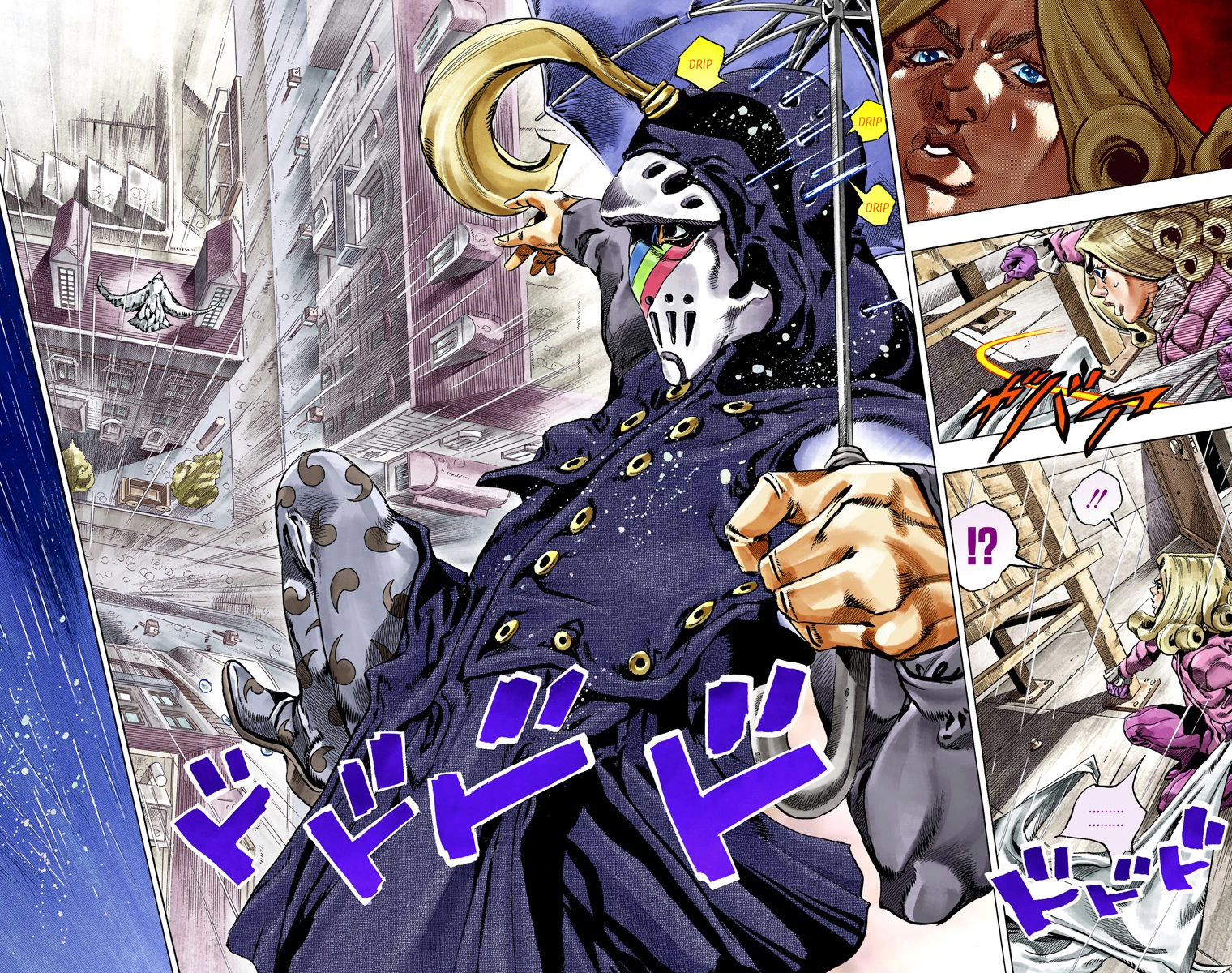 JoJo's Bizarre Adventure Steel Ball Run Colored Manga