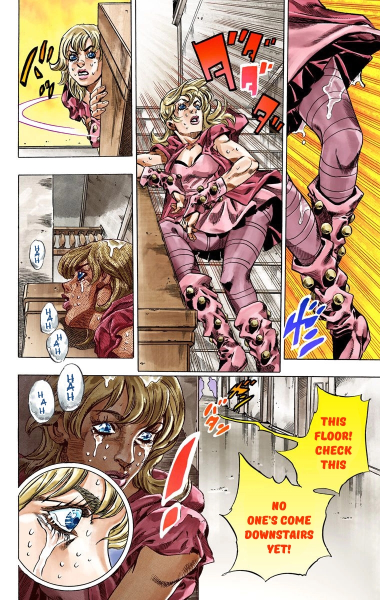 JoJo's Bizarre Adventure Steel Ball Run Colored Manga