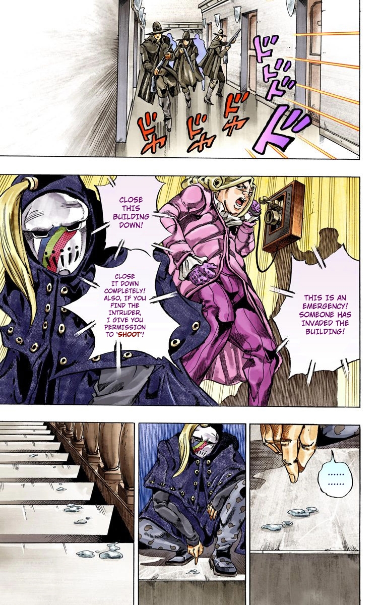 JoJo's Bizarre Adventure Steel Ball Run Colored Manga