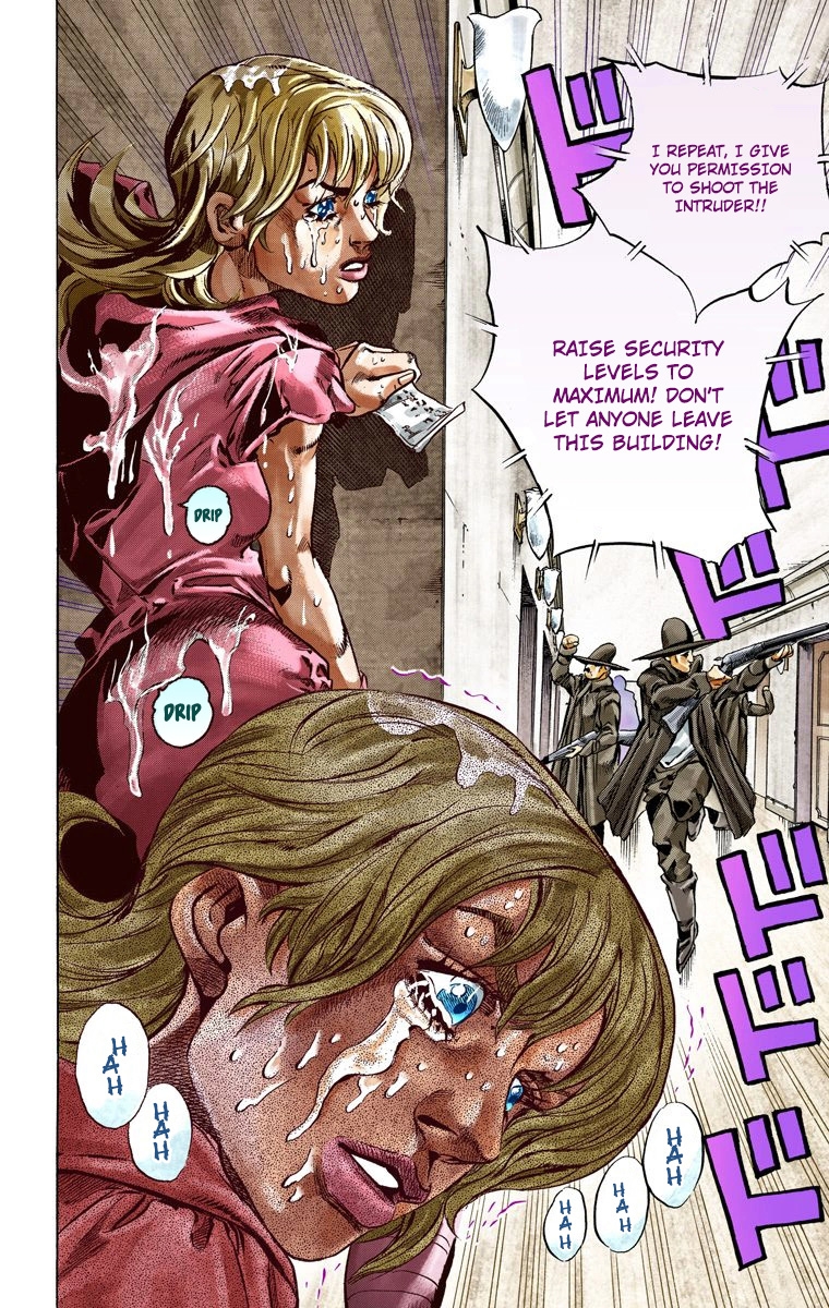 JoJo's Bizarre Adventure Steel Ball Run Colored Manga