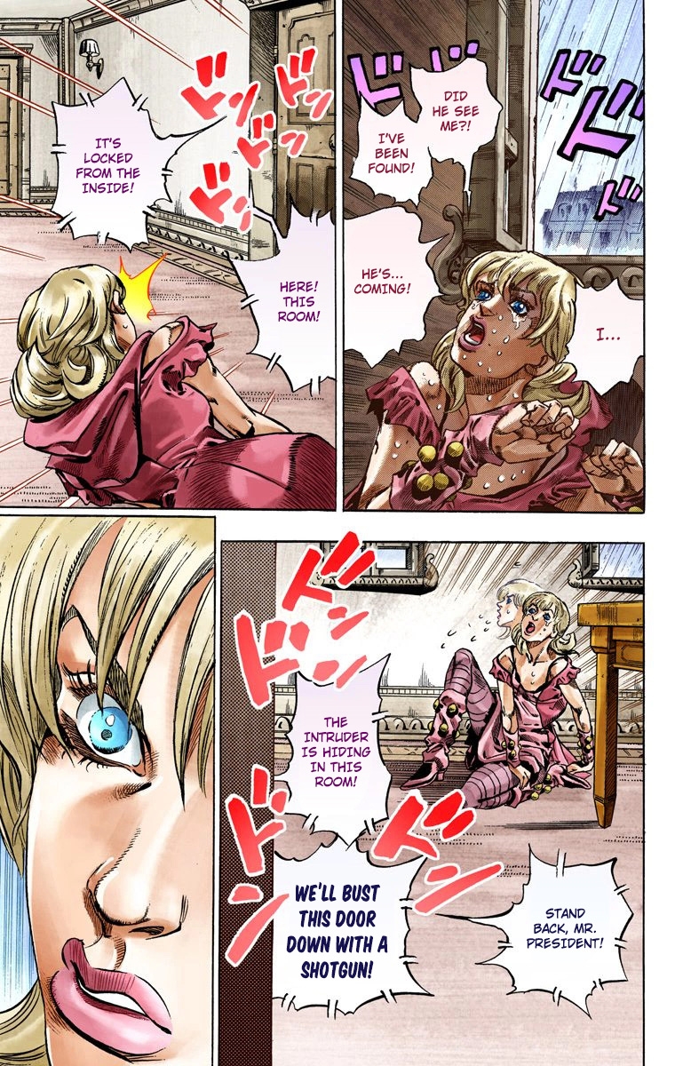 JoJo's Bizarre Adventure Steel Ball Run Colored Manga