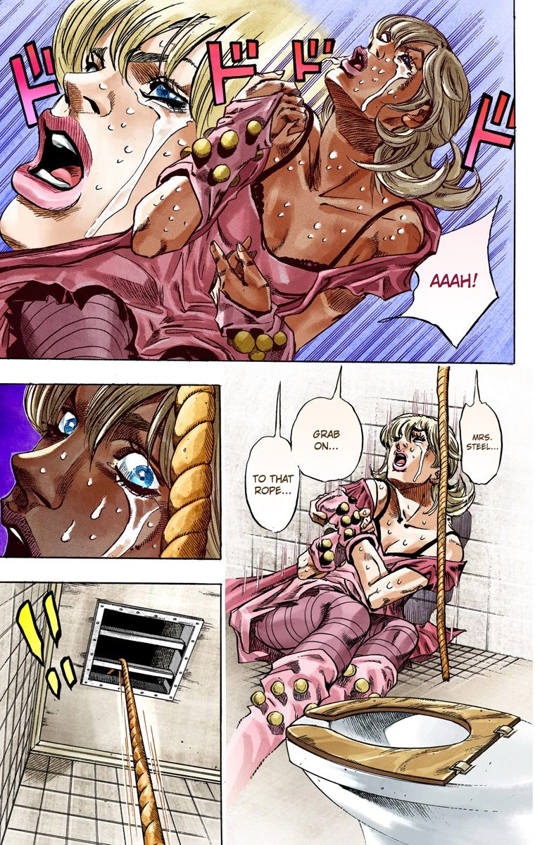 JoJo's Bizarre Adventure Steel Ball Run Colored Manga